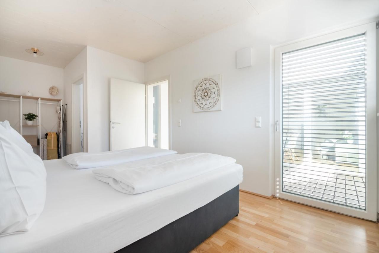 Helles, Neues Dg Apartment Mit Blick Zum Donauturm Vídeň Exteriér fotografie
