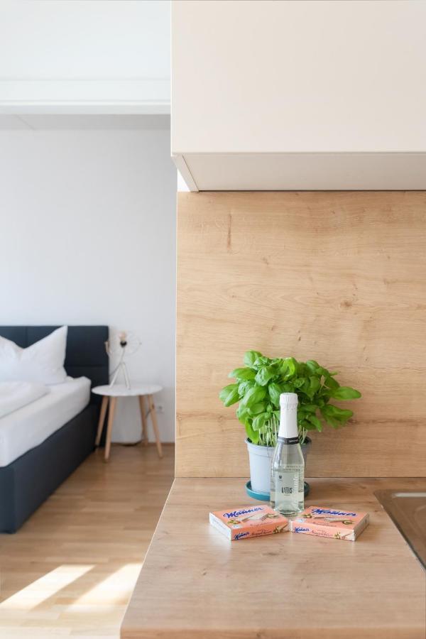 Helles, Neues Dg Apartment Mit Blick Zum Donauturm Vídeň Exteriér fotografie