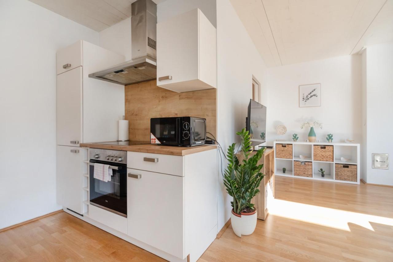 Helles, Neues Dg Apartment Mit Blick Zum Donauturm Vídeň Exteriér fotografie